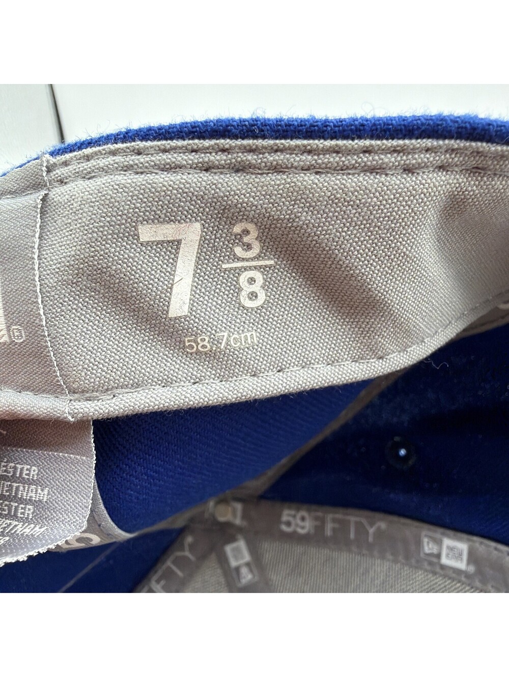 Toronto Blue Jays New Era Mother's Day On-Field 7 3/8 Fitted Hat - Royal/Pink - Picture 5 of 5